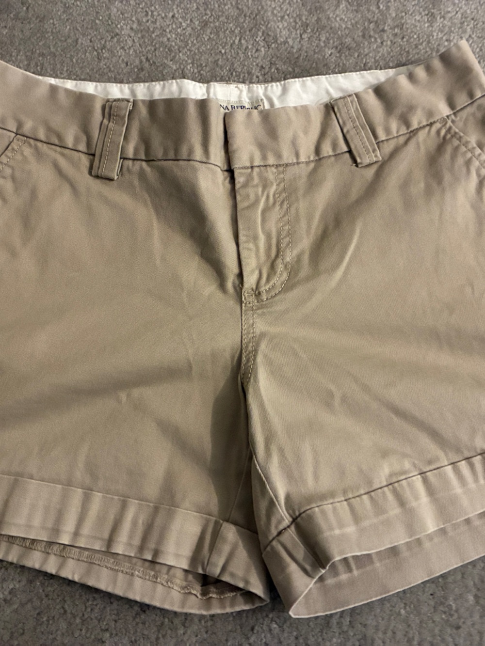 Banana Republic Women's Tan Bermuda Shorts